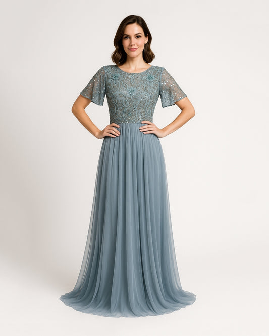 Saphire - Frostblå - Storlek M